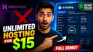 AI Hosting Review | Can AI Hosting Really Replace Hostinger? (FULL DEMO)