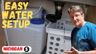 Simple & CHEAP DIY Van Build Plumbing