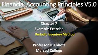 ACTG04A Chapter 7 Periodic Inventory Example Exercise