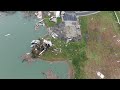 Drone View of EF2 Tornado Damage - Jefferson County, IN March 14, 2024