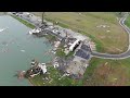 Drone View of EF2 Tornado Damage - Jefferson County, IN March 14, 2024