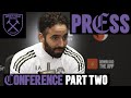 "They Have To Fight" | Ruben Amorim Pre-West Ham | Press Conference: Part Two 🎙️