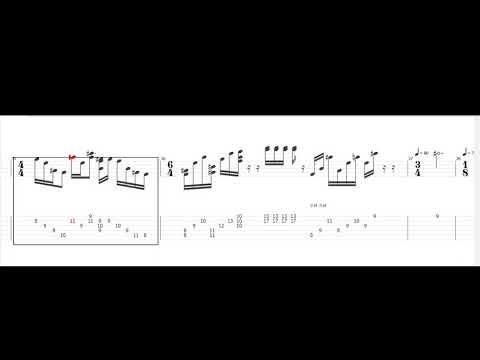 水面静かに大地の列日わたらせて/あさき 【ギターTAB】