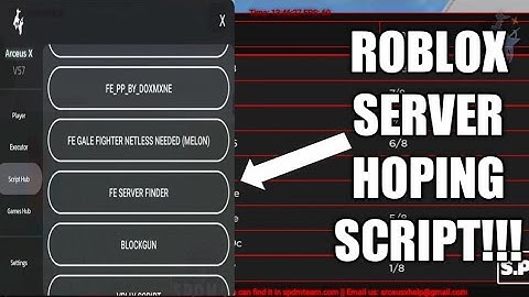 Roblox Fe Server finder script|SHOWCASE|ARCEUS X (Direct Link)