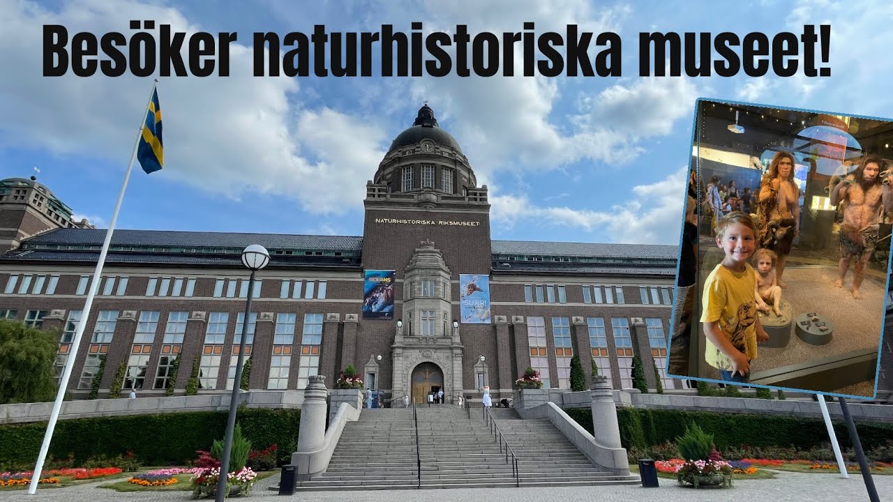 Besöker naturhistoriska museet! Vlogg