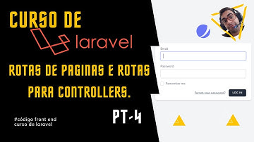 Curso de Laravel - Como criar ROTAS E VIEWS (e passar dados)