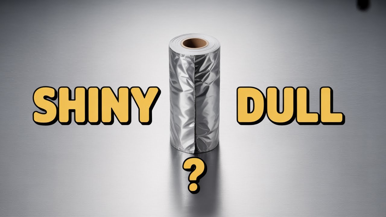Aluminum Foil: Does the Shiny Side Actually Matter?