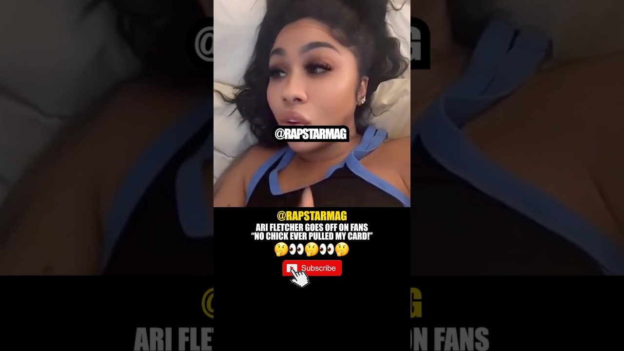 Ари Флетчер говорит, что ни одна цыпочка никогда не вытащила свою карту… 🤔👀💯 