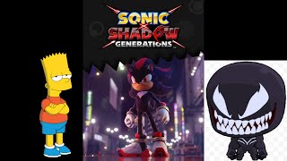 Bart Simpson Gaming Sonic X Shadow Generations (Sonic 3 Movie DLC)