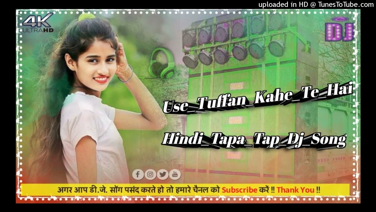 Use__Tuffan__Kahate__Hai_Hindi__Dj__Song__2025__Mix__By_Tapa_Tap__Style__Dj__Song__Mix__ By__Dj__Vik