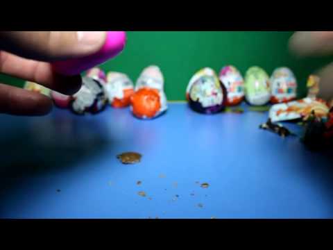 10 Surprise Eggs Frozen Kinder Surprise Chupa Chups Disney Monster High Winnie The Pooh