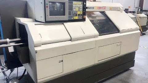 Citizen E(2)32 Type IV 7-Axis CNC Swiss Lathe MC #401570