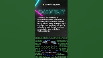 Rootkit explained #cybersecurity #security #explained #rootkit #internet #shorts