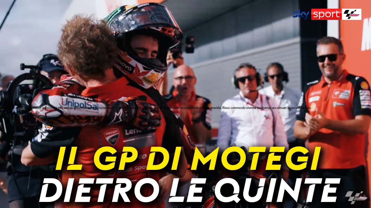MotoGP, GP Giappone (Motegi): la vittoria di Bagnaia dietro le quinte ...