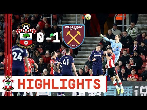 HIGHLIGHTS: Southampton 0-1 West Ham United | Premier League