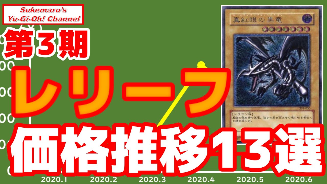 初心者コレクター必見 第3期レリーフ価格推移13選 年6月 遊戯王 Youtube