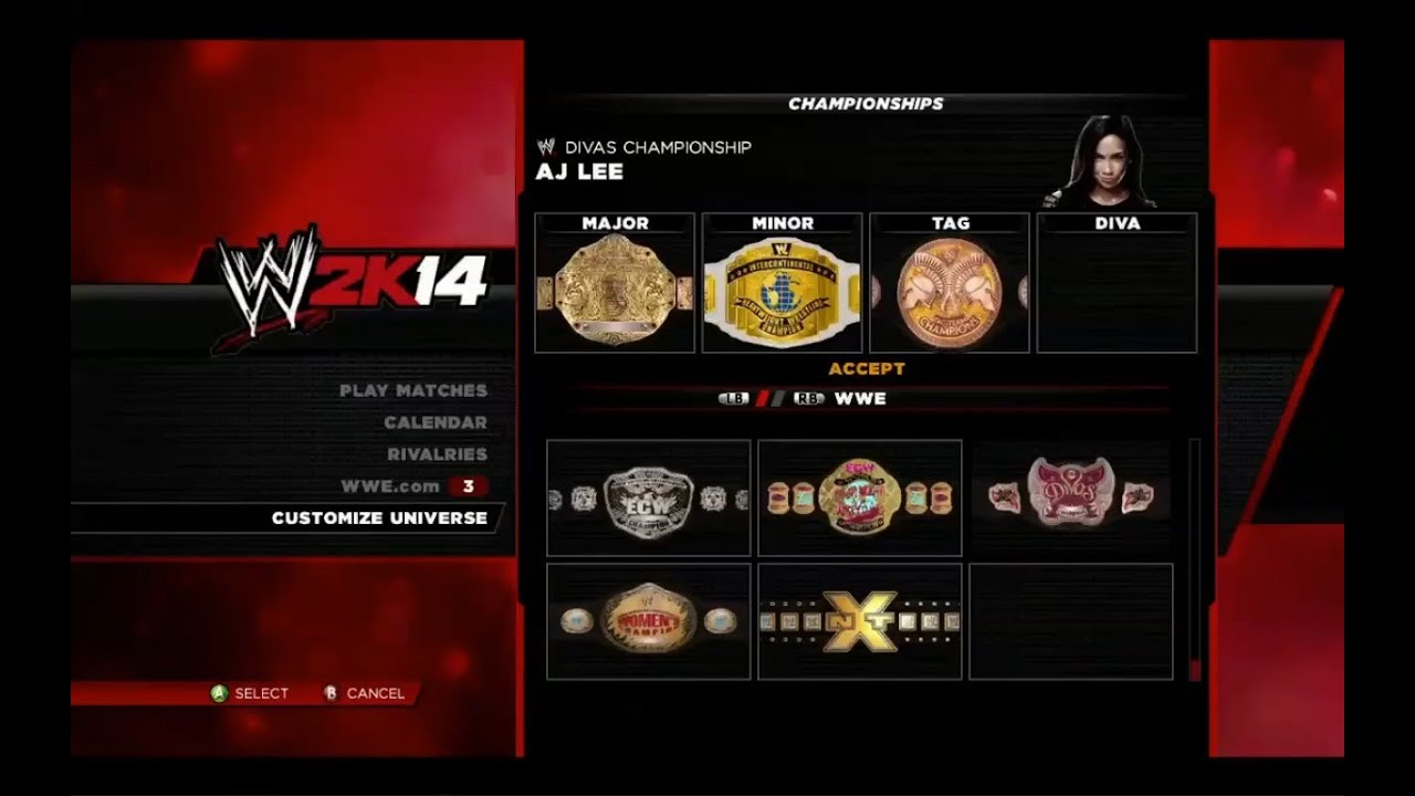 WWE 2K14: Universe Mode Walkthrough With New Features ...