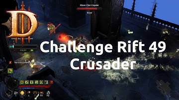 Diablo 3 - Challenge Rift - Challenge 49 - Crusader - Completed