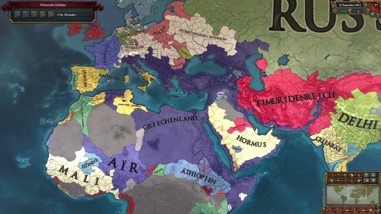 Europa Universalis IV - Venice to Greece - "It's All Greek To Me"-Achievement