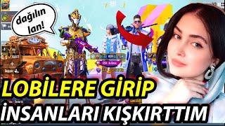 BAYRAKLARA GİRİP İNSANLARI KIŞKIRTTIM 😂 (+16 Küfürlü) - LOBİ TROLL / PUBG MOBİLE Resimi