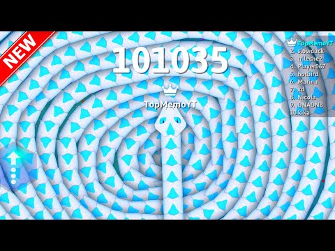 WORLD RECORD 100,000 SCORE - Snake.io 🐍