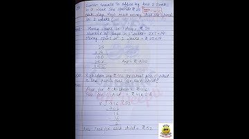 Class 4 Maths Worksheet Answers 16 Aug