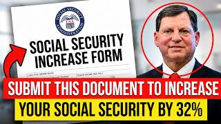 SUBMIT THIS 1-PAGE DOCUMENT TO INCREASE YOUR SOCIAL SECURITY BY 32%