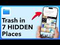 Empty Trash In These 7 HIDDEN Places On iPhone