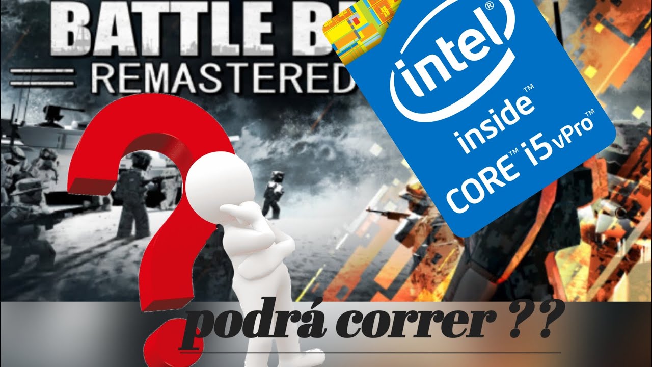 podrá el CPU Intel(R) Core(TM) i5-6300U el battle bit remaster - YouTube