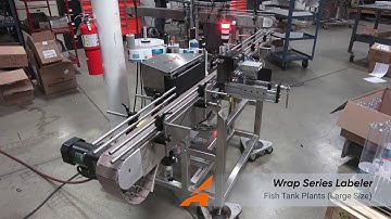 3 Roller Wrap Series Labeler | Fish Tank Plants