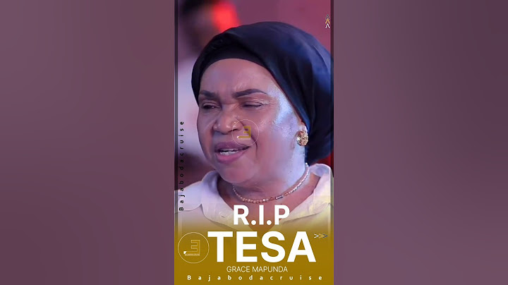 PUMZIKA KWA AMANI GRACE MAPUNDA A.K.A MADAM TESA.@BAJABODACRUISE