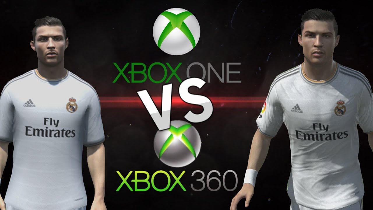 FIFA 14 | Face Comparison XBOX ONE vs XBOX 360 Real Madrid