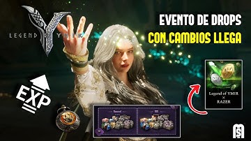 LEGEND OF YMIR: NUEVA ACTUALIZACIÓN LLEGA CON EVENTO DE DROPS EN TWITCH, XP HOT Y MAS
