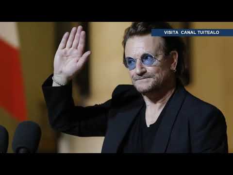 Video: Bono lanza campaña contra el sida con rojo