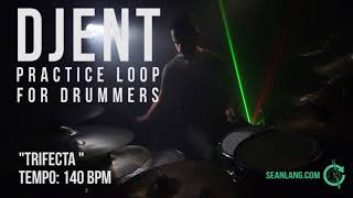 Djent - Drumless Track for Drummers - "Trifecta"