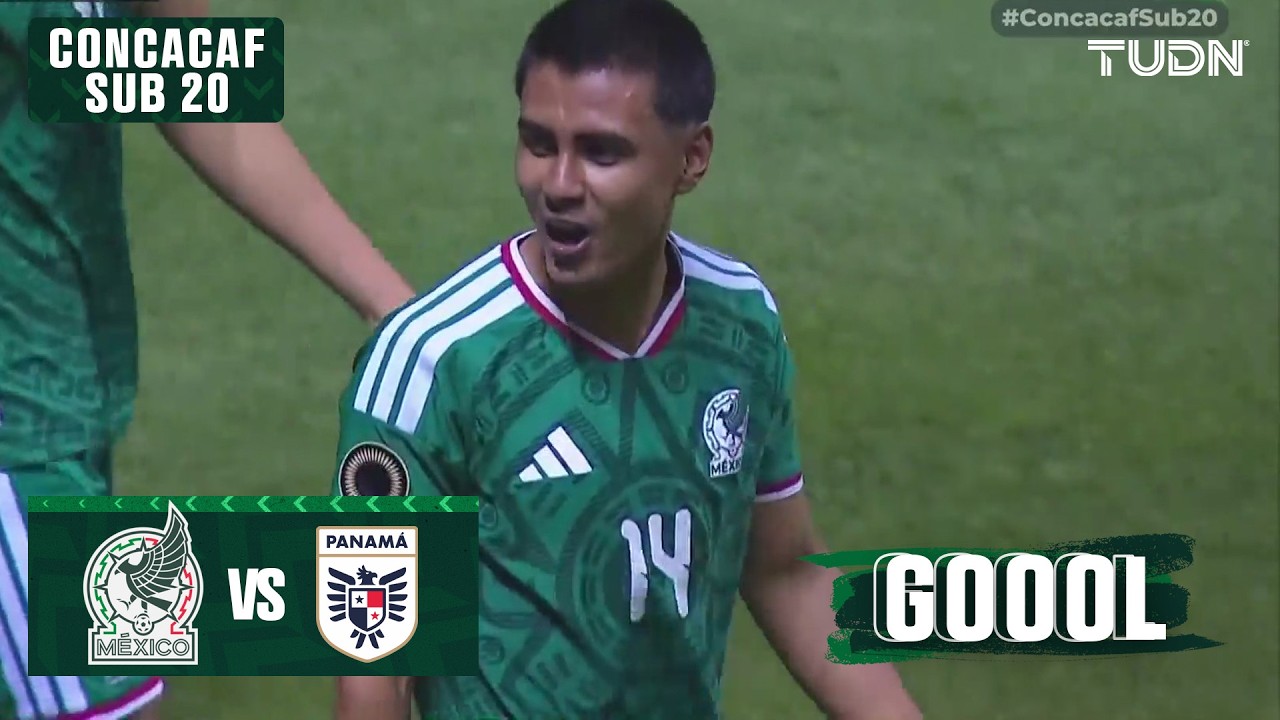 ¡EL TERCERO! Gran gol de Orozco | México vs Panamá | Premundial Sub-20 - Cuartos de Final | TUDN