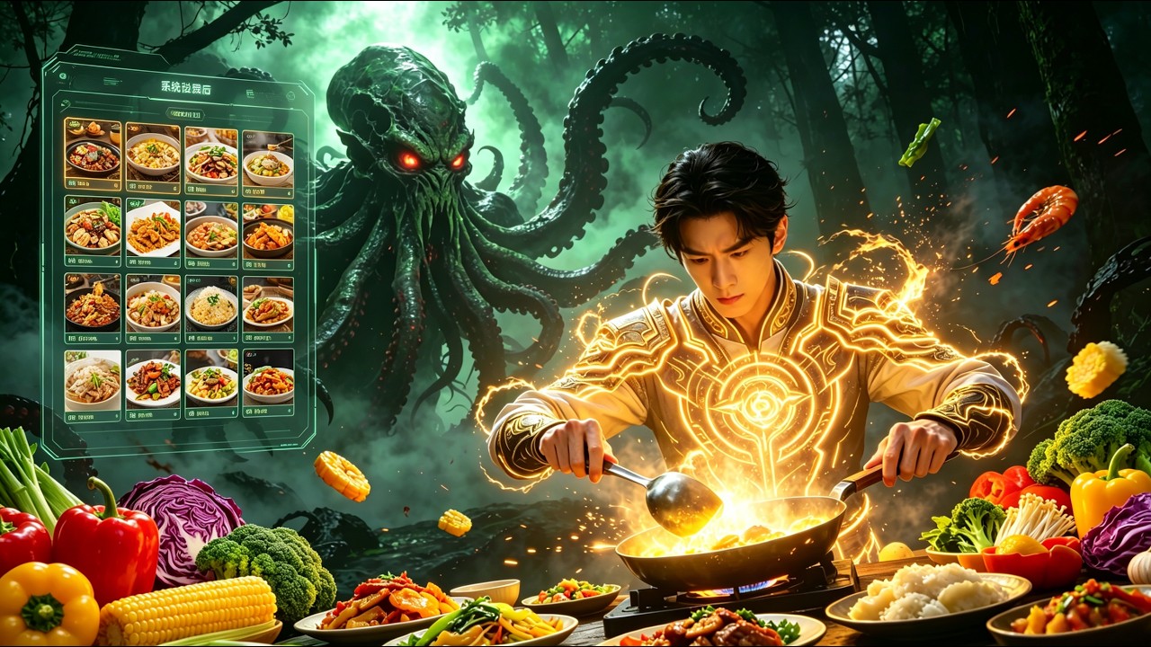 廚神穿越：烹飪邪神，從祭品到巔峰