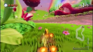 CTR NF: Coco Park. Beating the dev time and showing my PB time