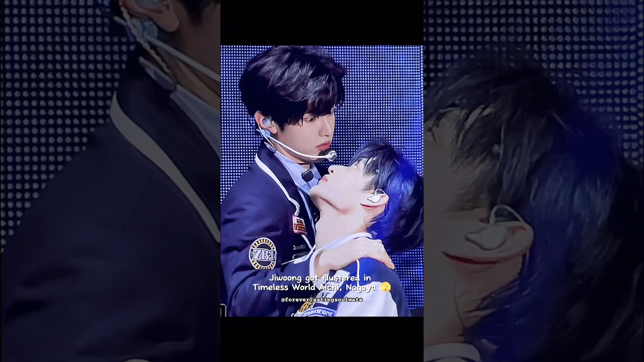 Jiwoong with members the reaction🫠❤️‍🔥 Hao’s reaction😂#zerobaseone #reaccion #shorts #kpop #fyp