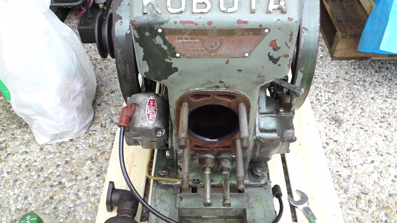 クボタ　発動機 発動機「クボタ オートエンジンAN」（分解整備） Oil engine