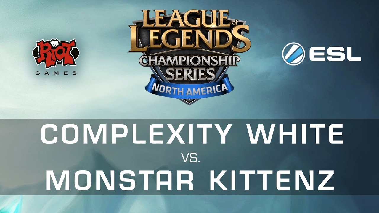 Complexity White vs Monstar Kittenz - R1 - NA LCS Expansion Tournament - League Of Legends