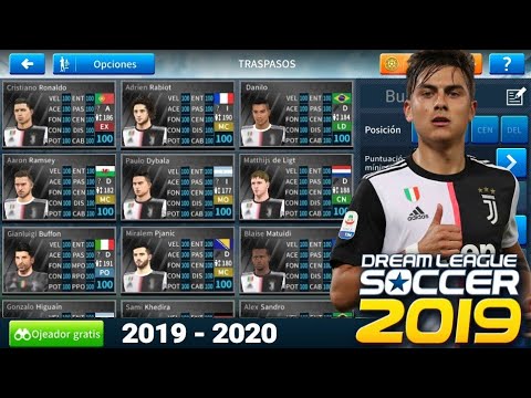 Plantilla De La Juventus 2020 Al 100 Y Normal Para Dream League Soccer Fichajes Actualizados