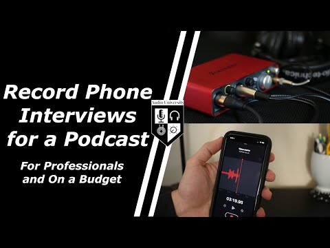 How to Record Phone and Video Calls for a Podcast