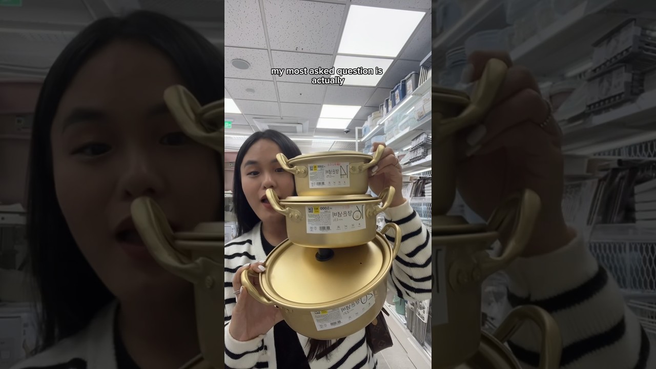 MY GOLD RAMYEON POTS 🍜 