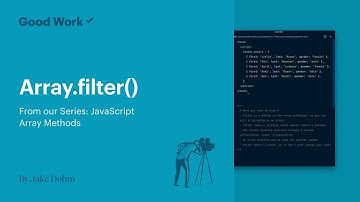 Using the Filter Array Method in JavaScript
