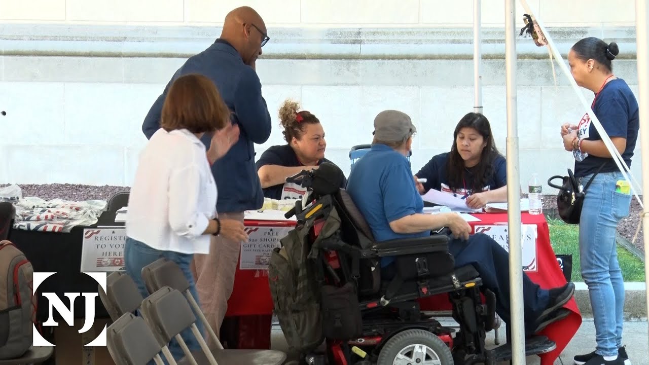 Advocates for people with disabilities rally to get out vote - YouTube