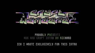 Crypt & Wanderer Intro #4 | C64 Crack intro