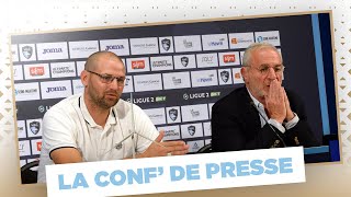 💬 La conférence de presse de Jean-Michel Roussier et de Mathieu Bodmer