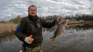 Рейд по заливам Днепра апрель 2023 🐟 Весенняя рыбалка браконьерскими сетями