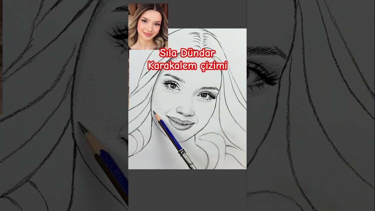 Sıla Dündar Çizimi #karakalem #çizim #sıladündar